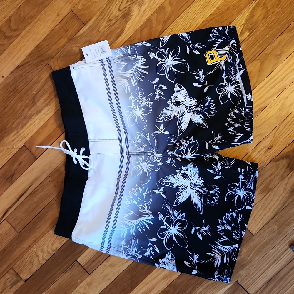 Pittsburgh Pirates ⚾️⚾️ MLB  Big Men's Swim Suit Trunks XXL NWT 🏖
